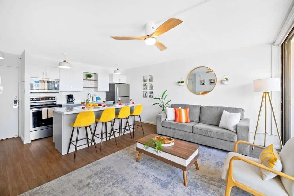 Ceiling fan for air circulation