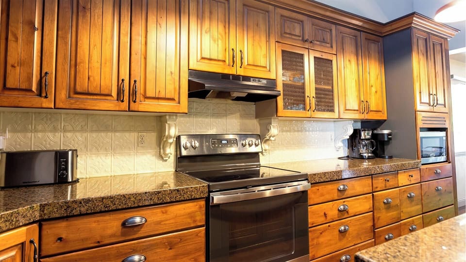 All the counter space you could ever want for cooking and baking.