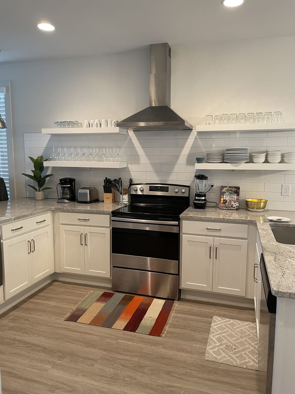 Kitchen has everything you need.  