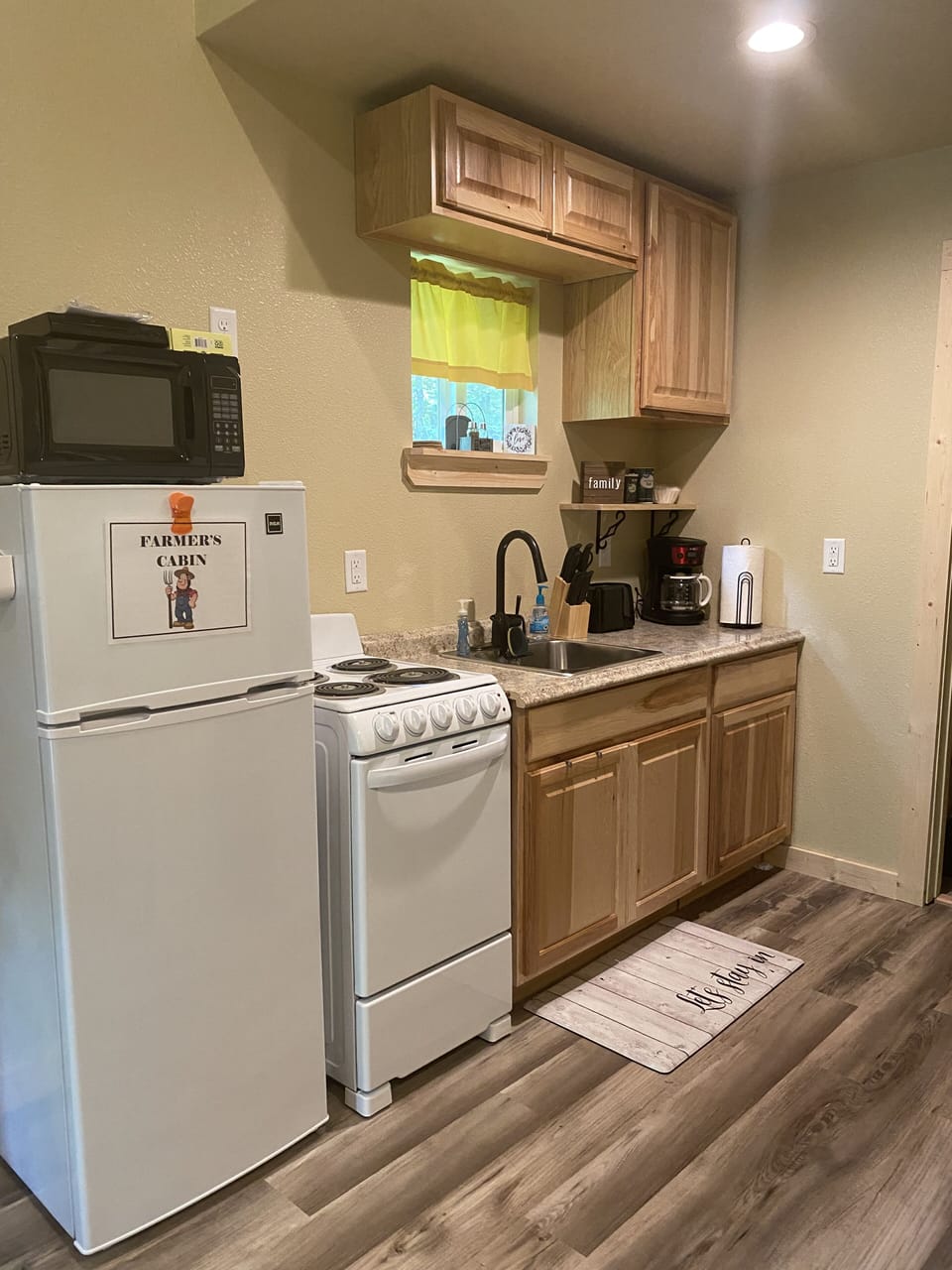 Galley kitchenette