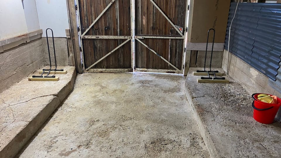 Lockable bike storage up to 8 bikes