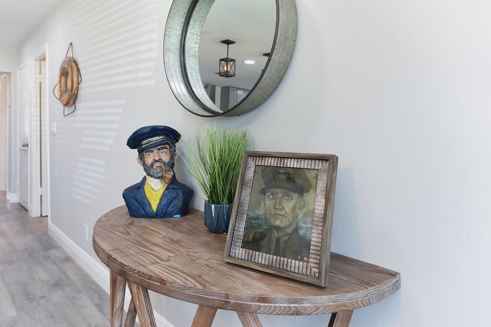 Captain Mortimer Cobb, Titanic survivor, and former owner of this property