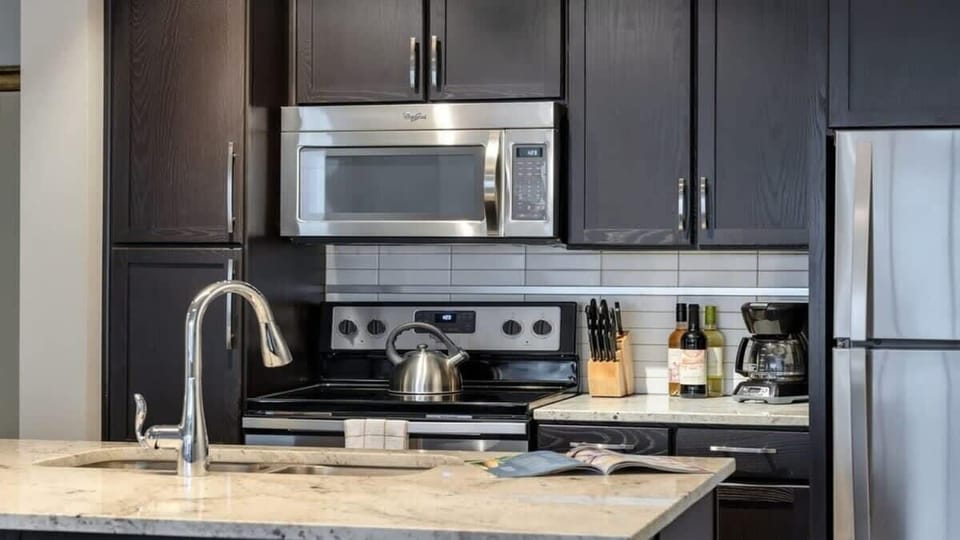 Fully equipped kitchen