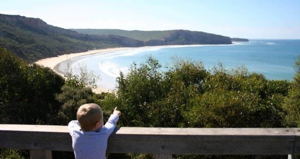 Explore the Surf Coast Walk. This is Point Addis..