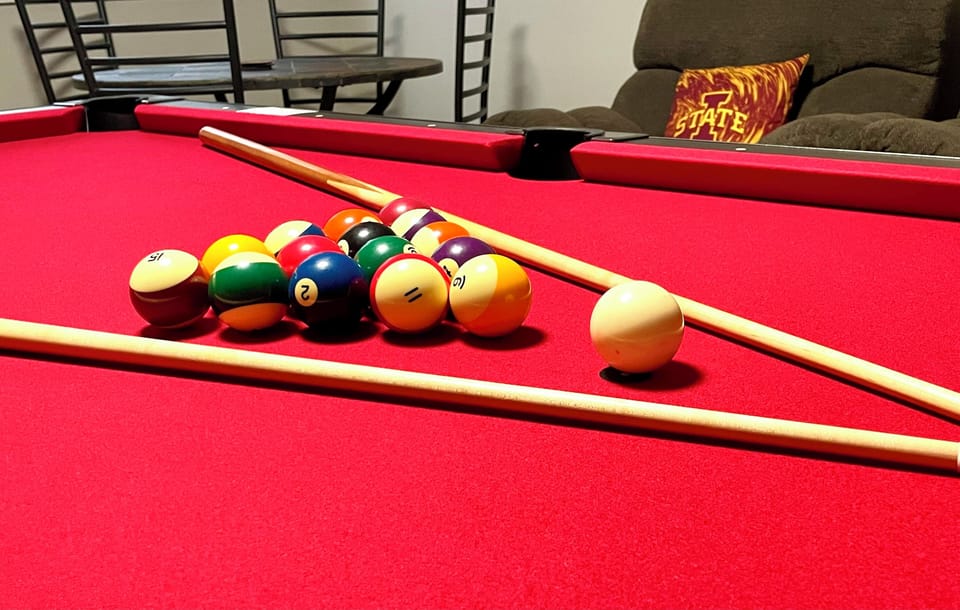 Game Room Pool Table