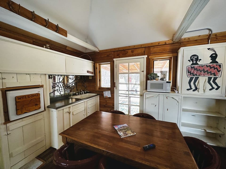 Kitchen and Dining Area of Bunkhouse