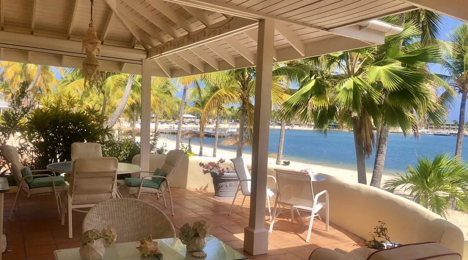 Terrace overlooking Mamora Bay
