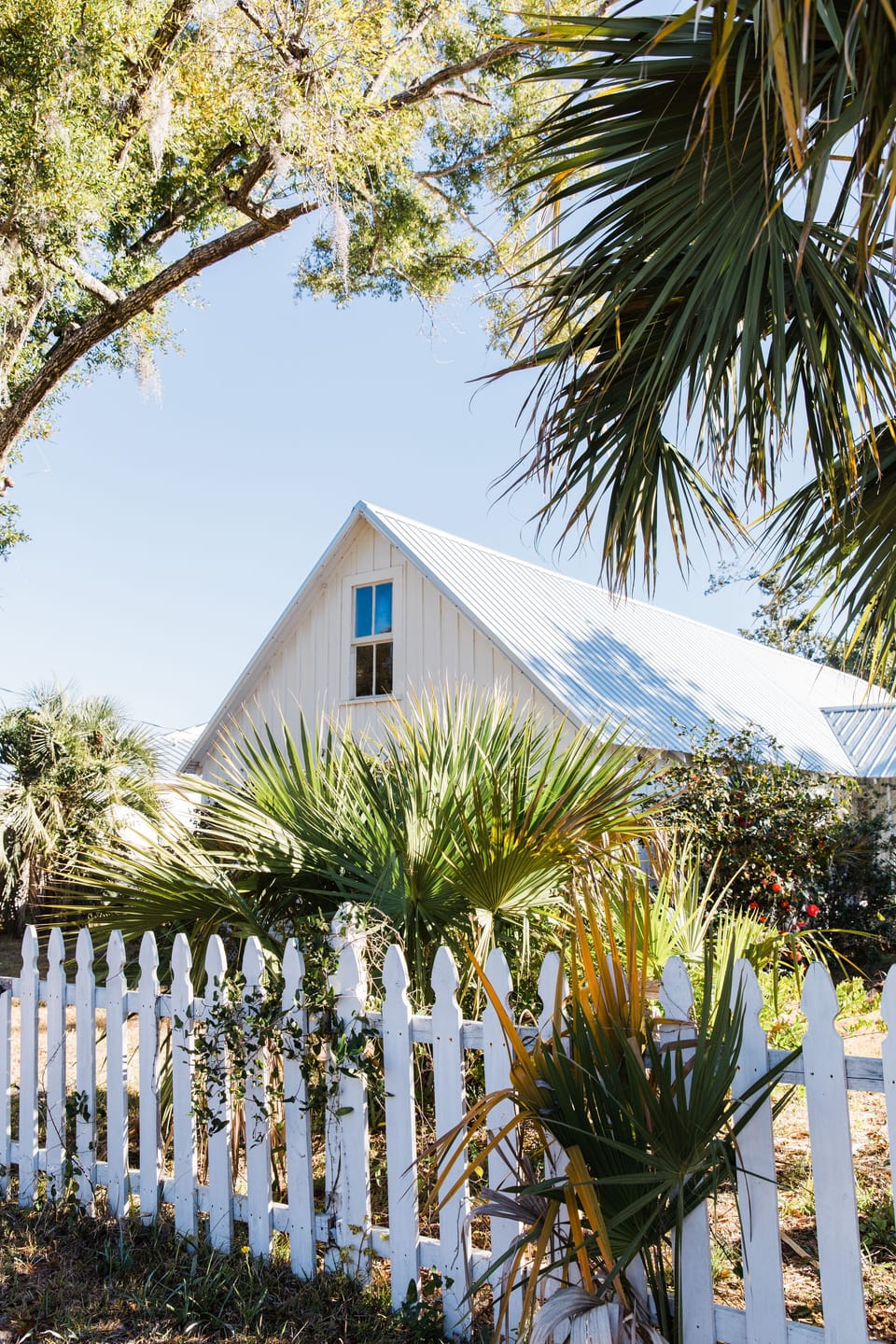 Located in Historic St. Andrews, Florida on a quiet, oak-lined street