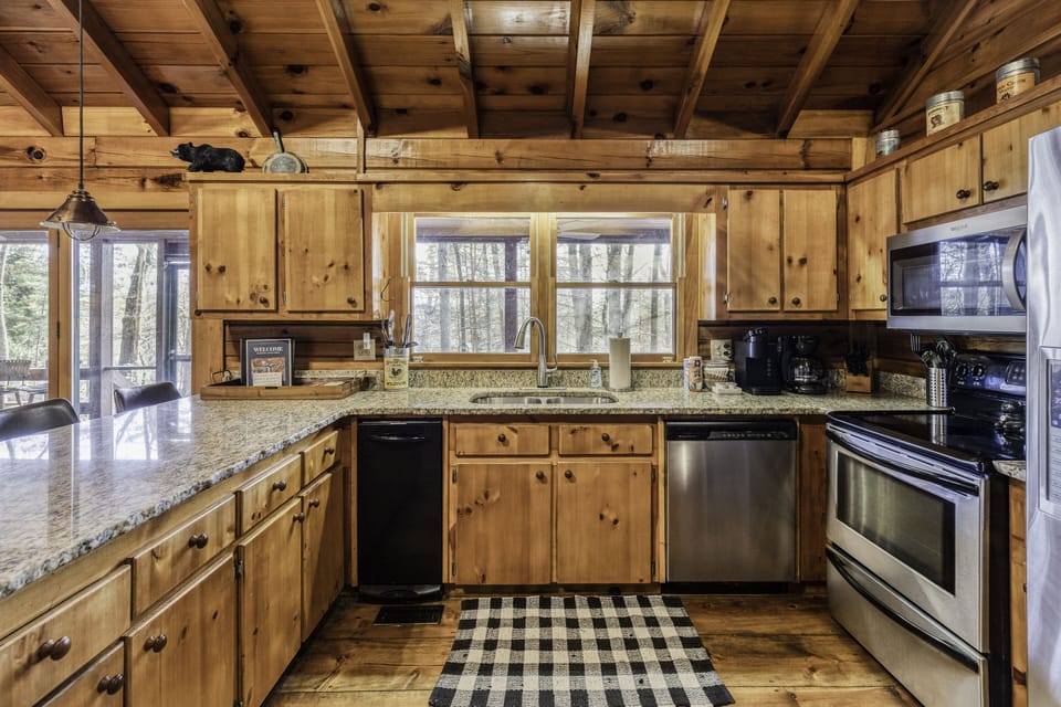 Full well stocked kitchen