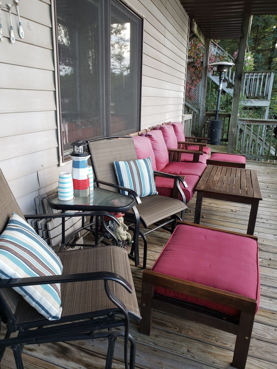 Main floor deck