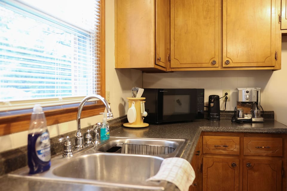 Large kitchen area
