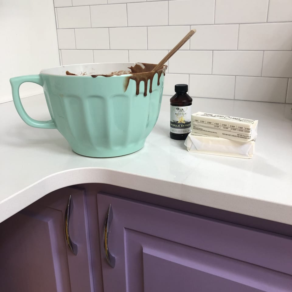 Kitchen....cake batter not included! :)