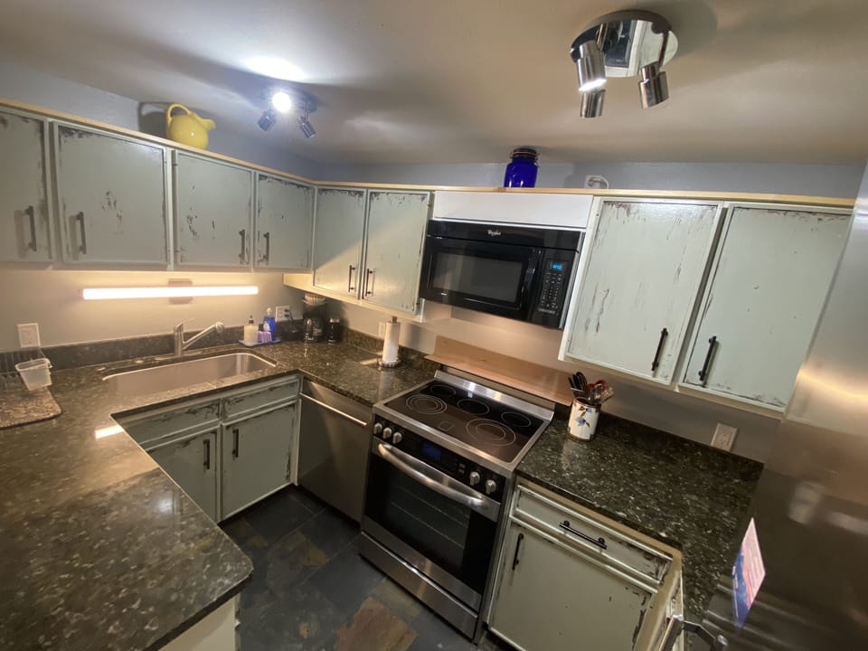 Kitchen has been remodeled