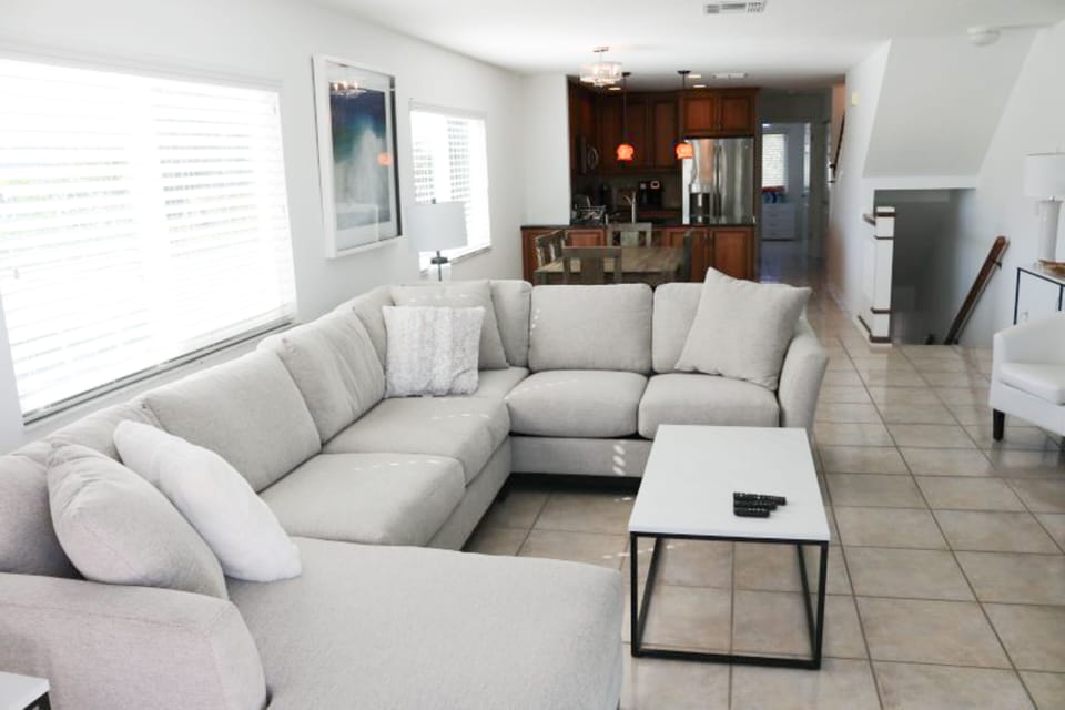 Living Room with sectional 
