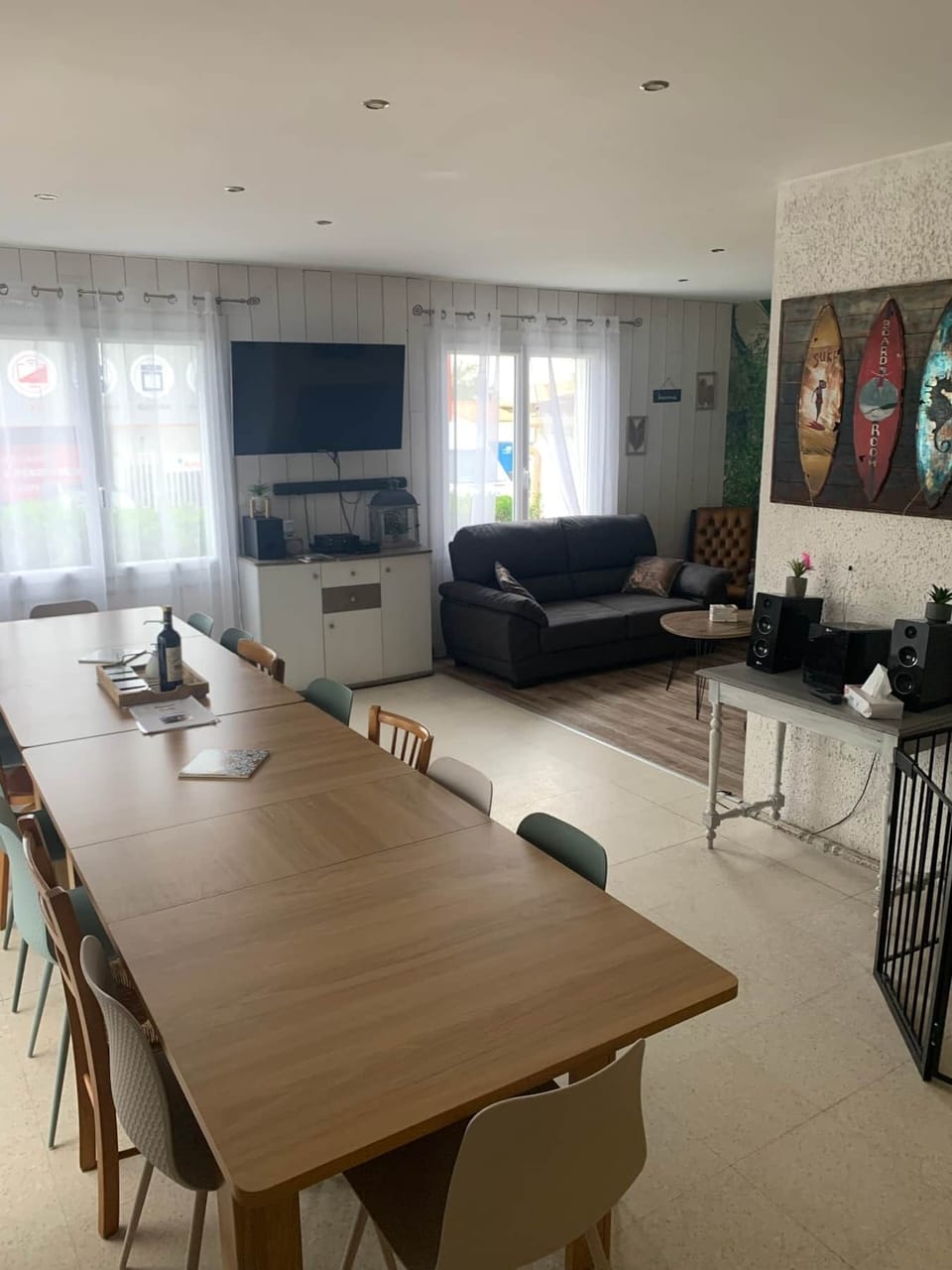 Salle a manger accueillante