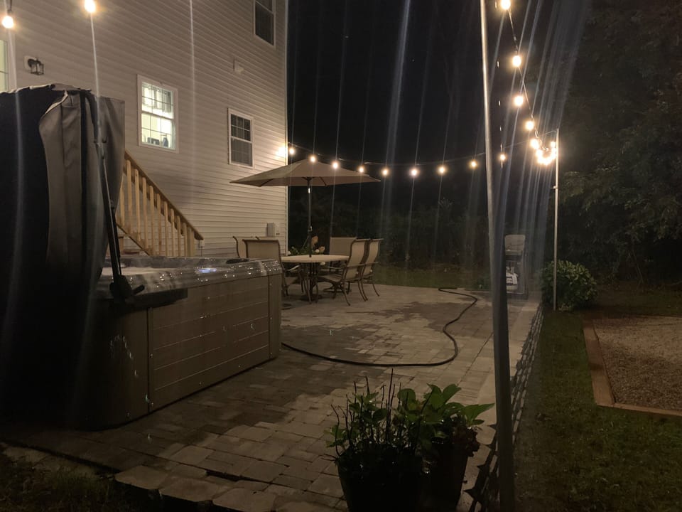 Rear Patio lights