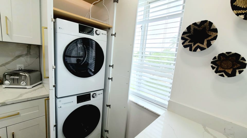 LG Washer and Dryer in Unit