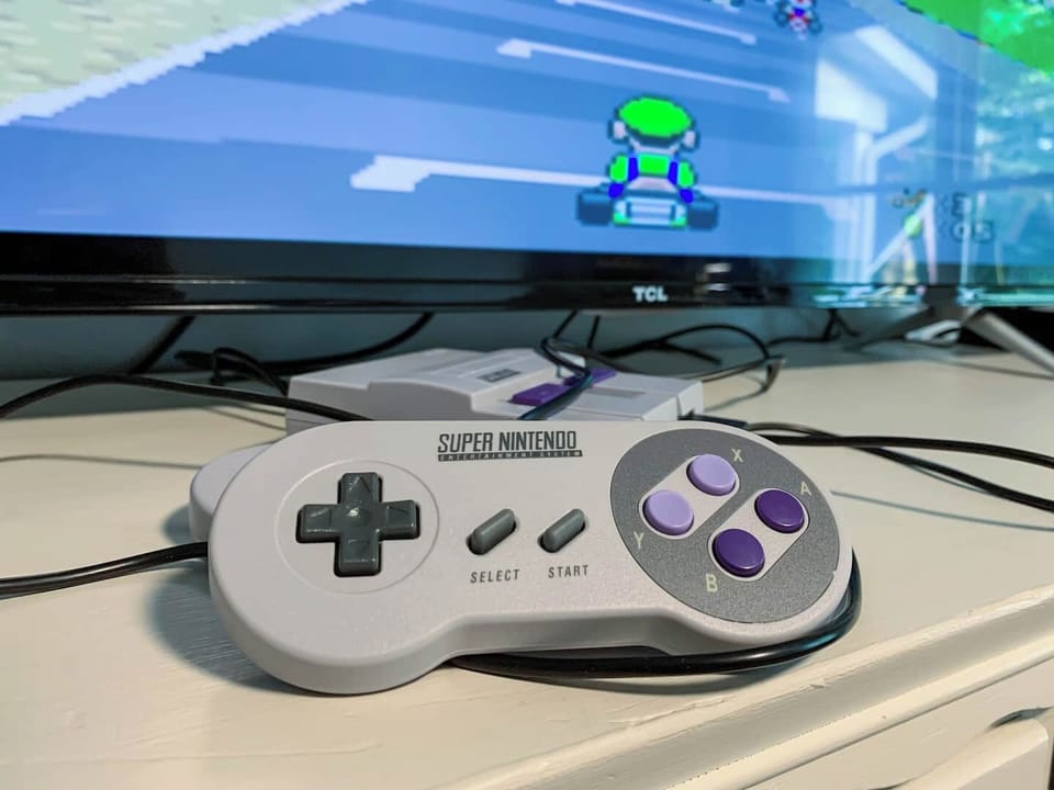 Go back in time with this Super Nintendo loaded with over 20 games! Bring out your inner child, or let your children share in your memories from your younger years! 
