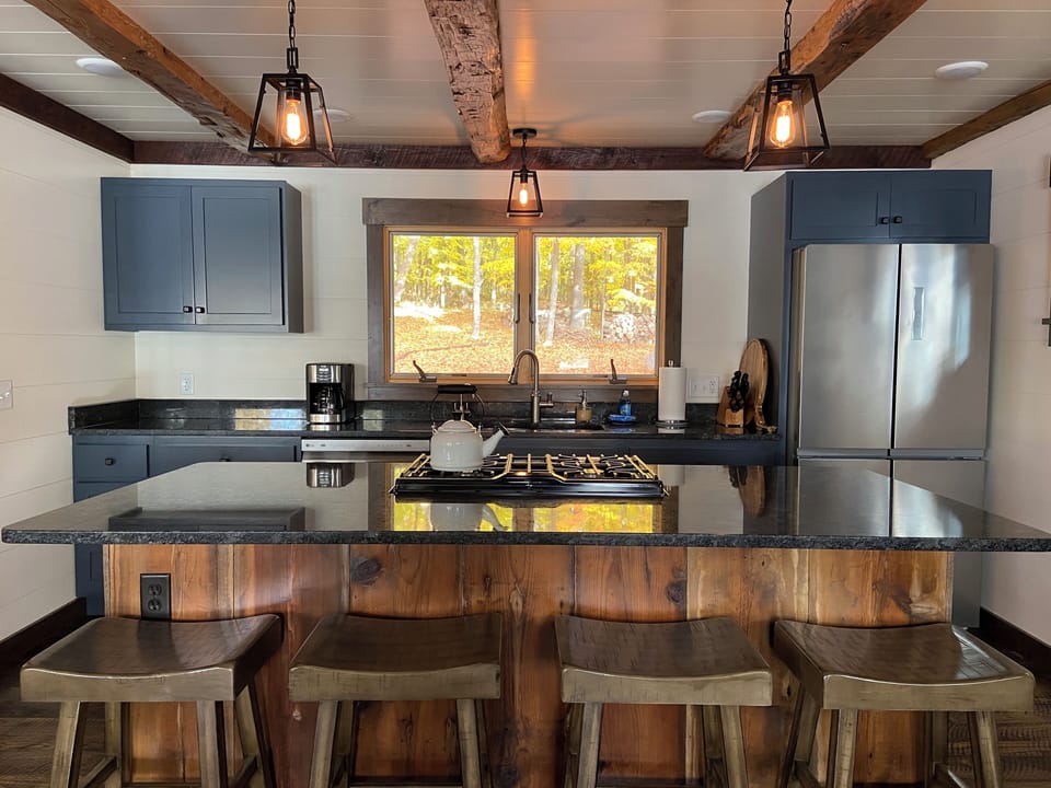 Open concept kitchen