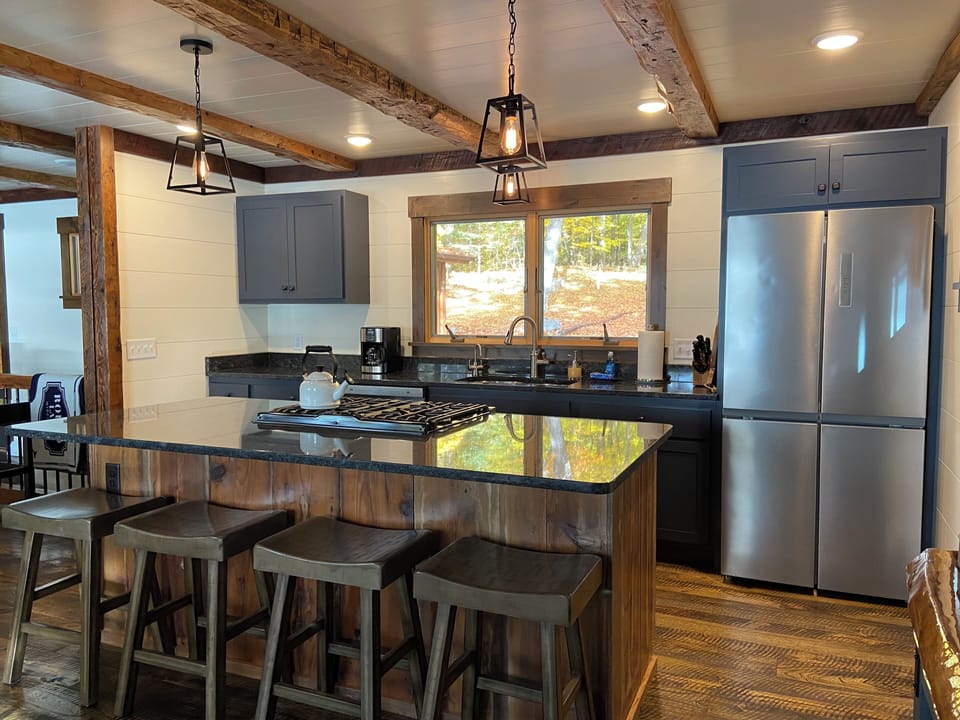 Open concept kitchen