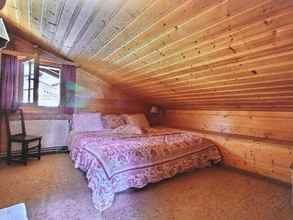 bedroom 3 with a double sized bed 
