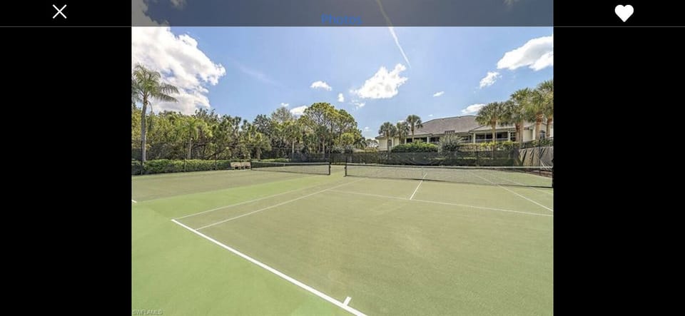 Tennis courts for use of residents and guests of Sandpiper only 