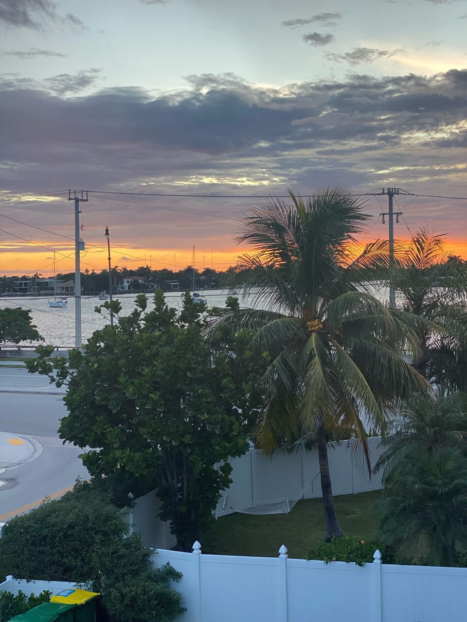 View from balcony 