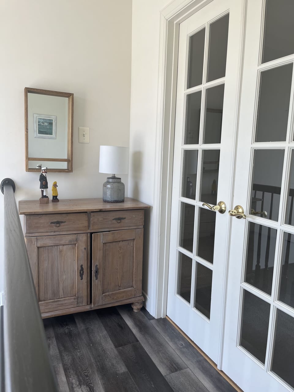 Third floor stair landing