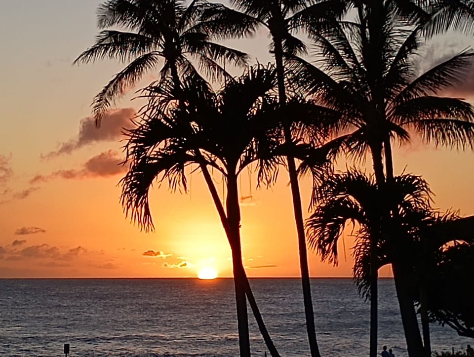 Sunset from lanai