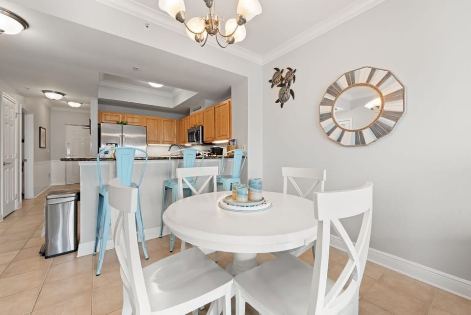 Crystal Tower 1108 Dining Table Seats 4