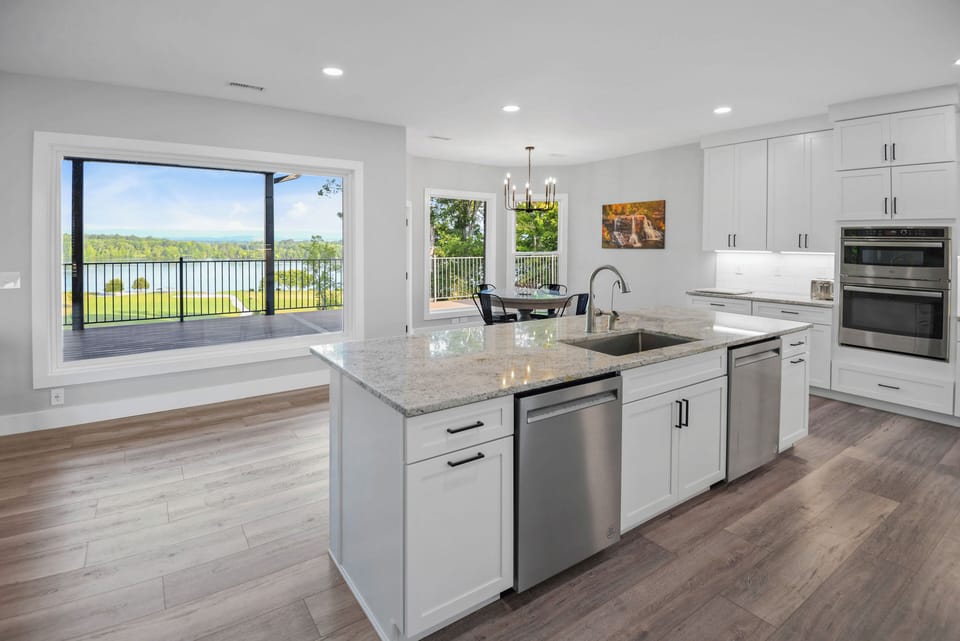 Double dish washers, filtered water dispenser