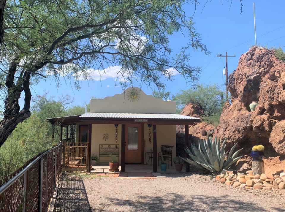 Mexicasa entrance. Please check out the other Casitas: the Rancho & the Bosques