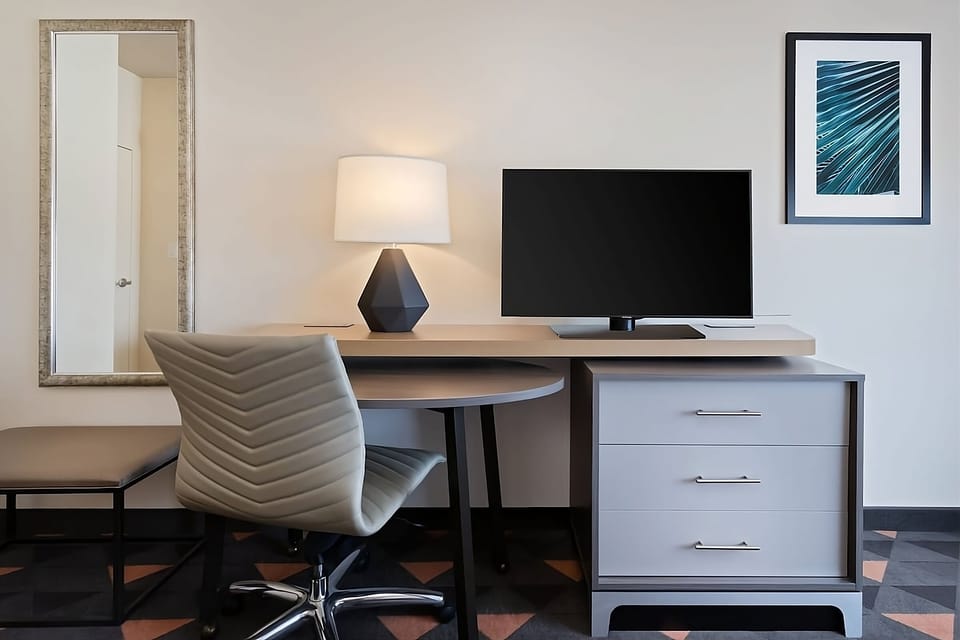 Workstation if you need to catch up with your job or to simply have some fun surfing the web!