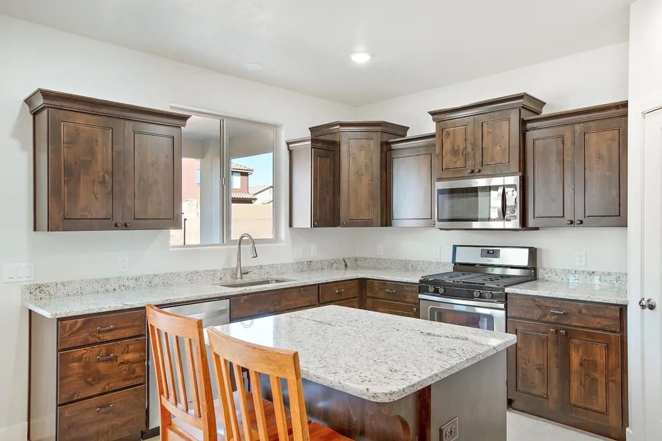 Kitchen is Fully Stocked