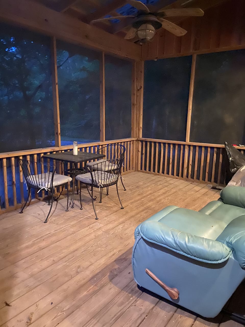 Screened porch
