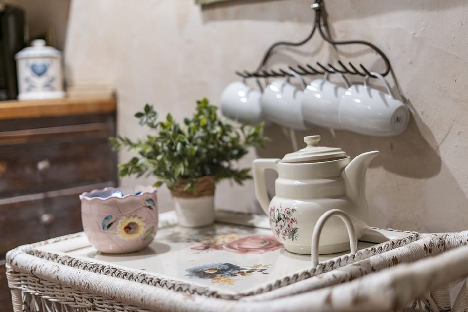 We provide coffee pods, sugar, sweetener and creamer