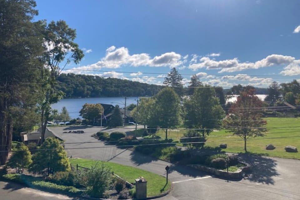 view from upstairs loft