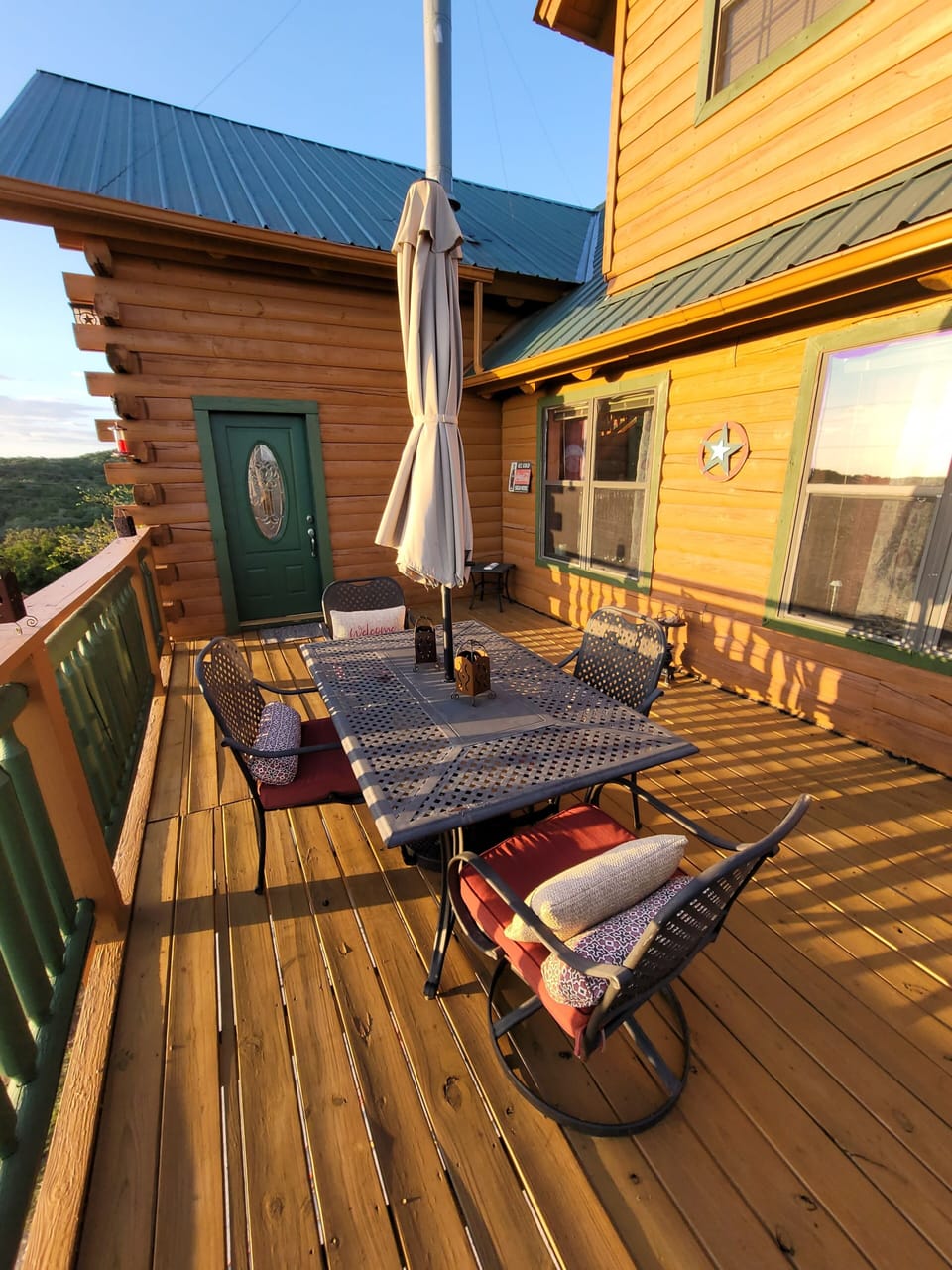 Or sip wine on the patio as  the soft Texas wind whispers around you.