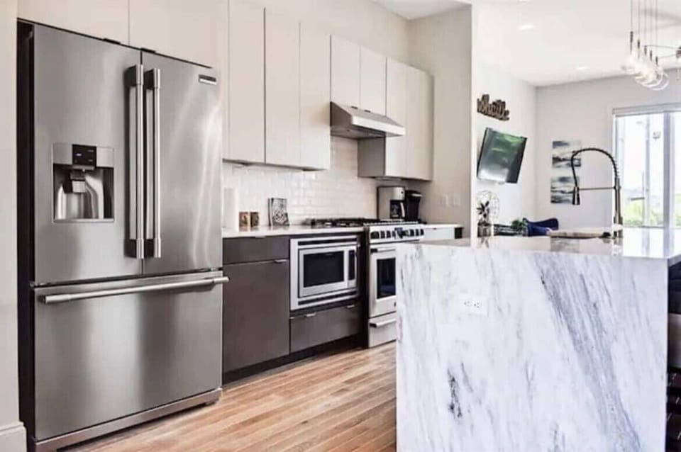 Get ready for the day in our stocked kitchen.