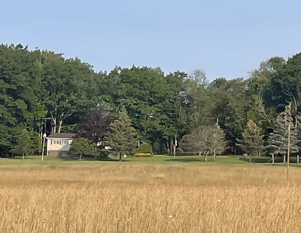 View of house from the road