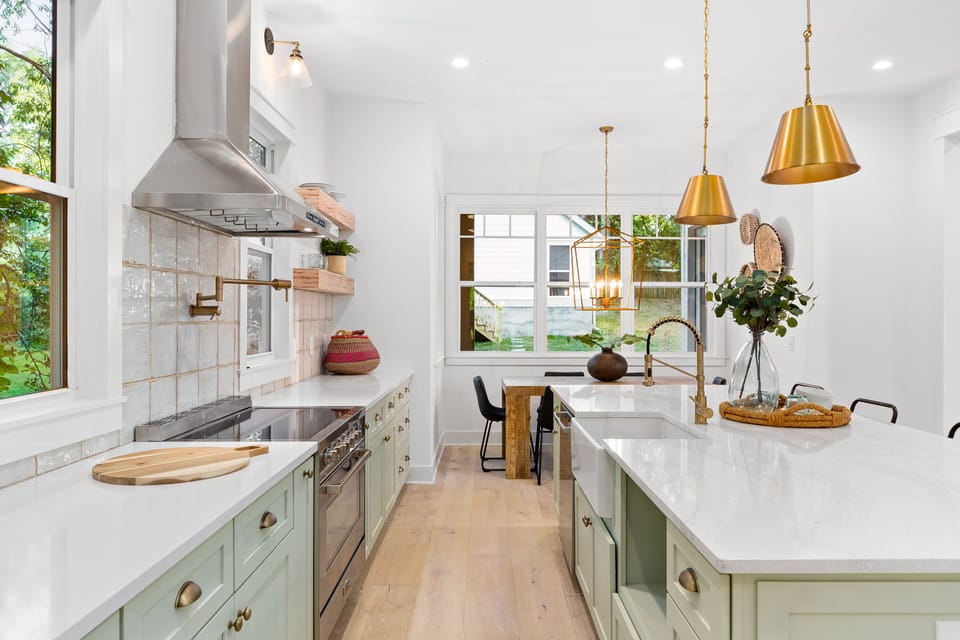 Plenty of room to enjoy cooking and prepare meals