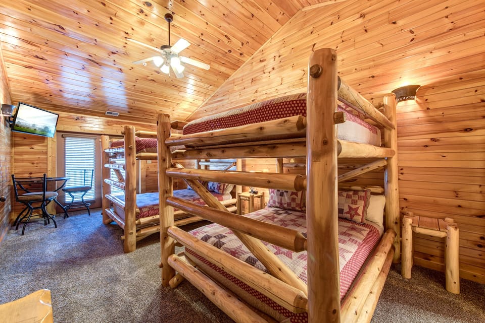 Second Bedroom - (2) Queen over Queen Bunk Beds