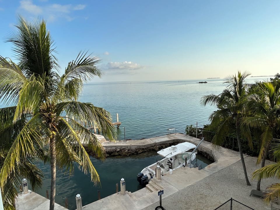 Your boats await at our private docks, steps from your doors to the open water.