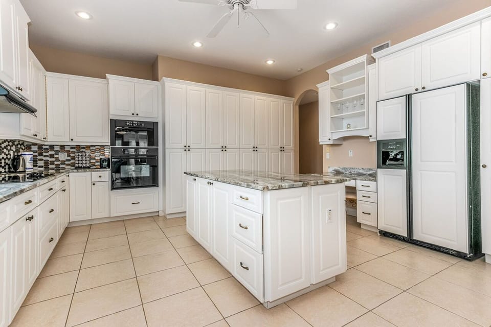 Unlike typical week-long rentals, this kitchen is built for daily life.