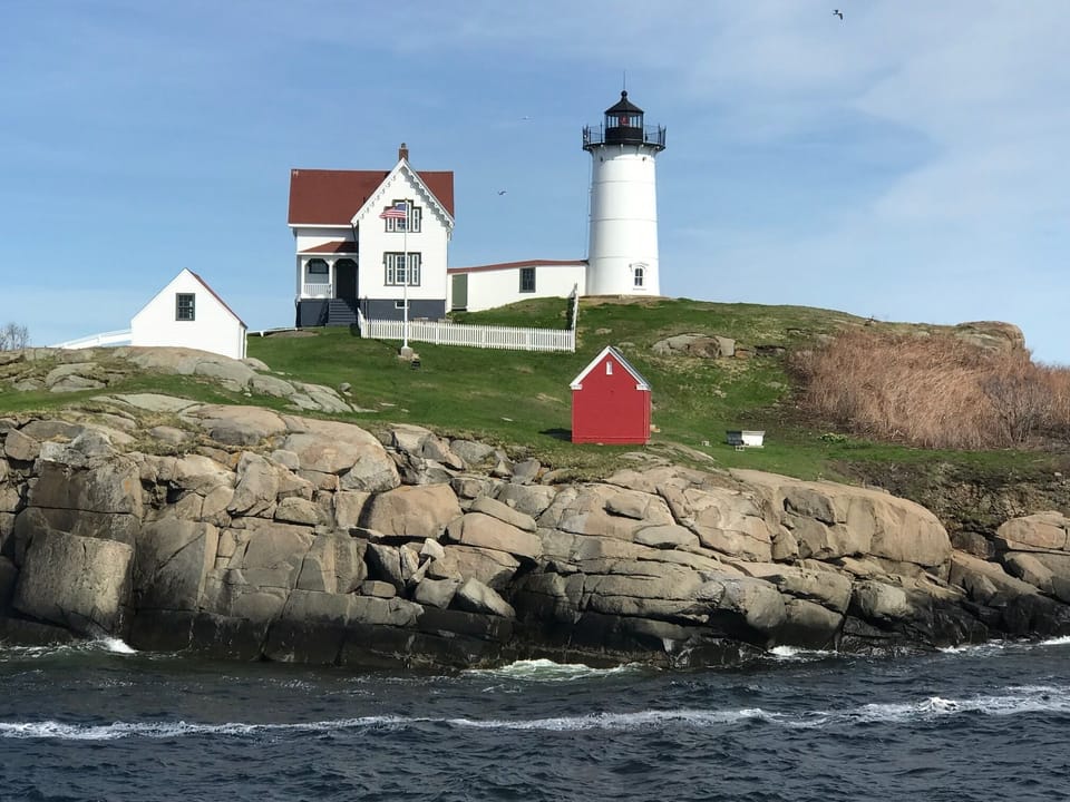 Nearby Nubble Lighthouse