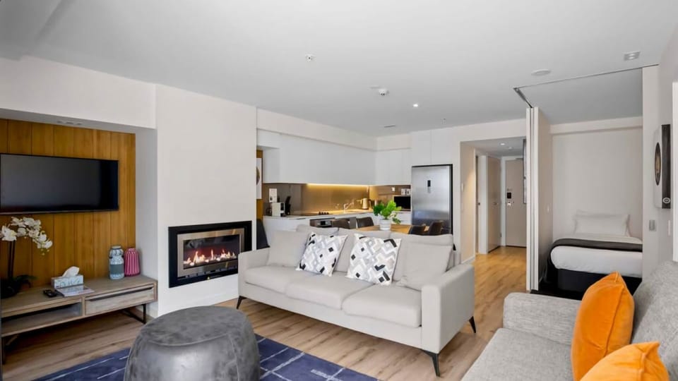 Open plan living area
