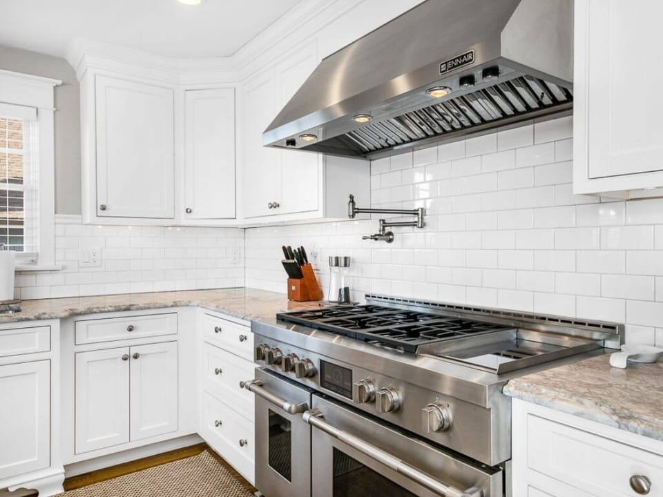 Jenn Air stove top and oven