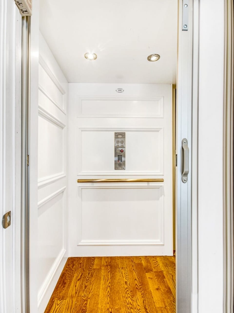 interior elevator once door is close press desired floor #