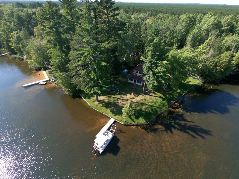 Aerial view of cabin (pontoon not included)