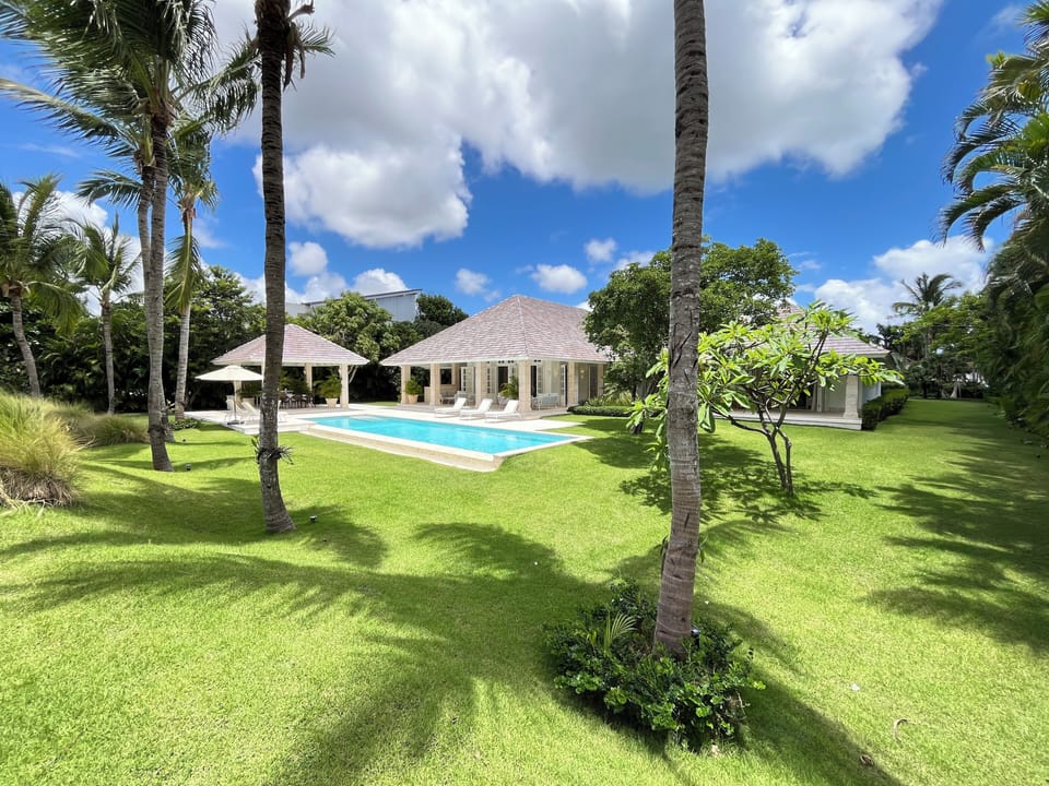 Beautiful landscaped garden